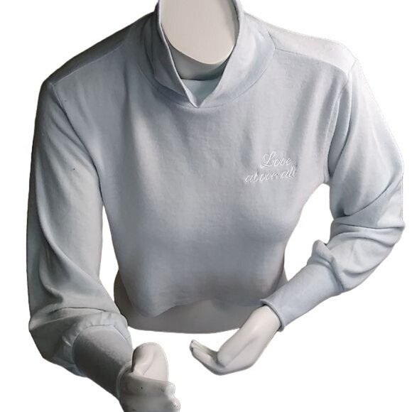 URBAN NATION XS BLUE SWEATER - Picture 3 of 11